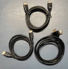 Vericom High Speed HDMI Cable 6 foot Lot of 3