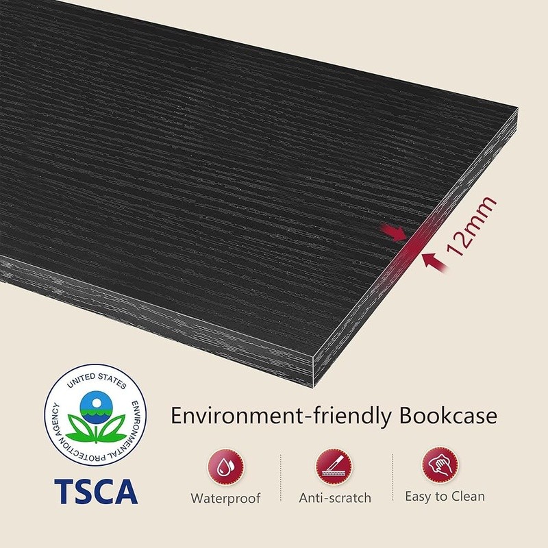 Multifunctional Tree Bookshelf Organizer 3 Tier Small Space Desk Storage New