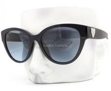 Chanel Sunglasses ch5477A 1724/S2 Navy Blue Silver White Heart CC Logo w/case