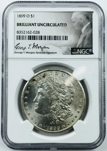 1899 O MORGAN DOLLAR! NGC GEM BU! INSANE! GREAT FIND! SPECTACULAR! NR #P1387