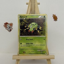 Spinarak 83/123 Mp HeartGold & SoulSilver English Pokemon Card TCG