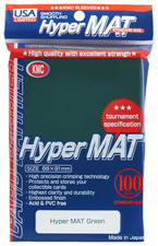 EAN 4521086002062 product image for 100 KMC Hyper Mat Green Deck Protector Standard Card Barrier matte sleeves Japan | upcitemdb.com