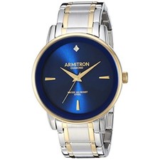 Armitron Model Model: 20/5236 stainless steel /gold tone