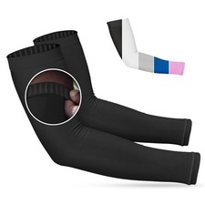SportsTrail Non-Slip Cooling Arm Sleeves for Men  Women   Breathable, UV Protec