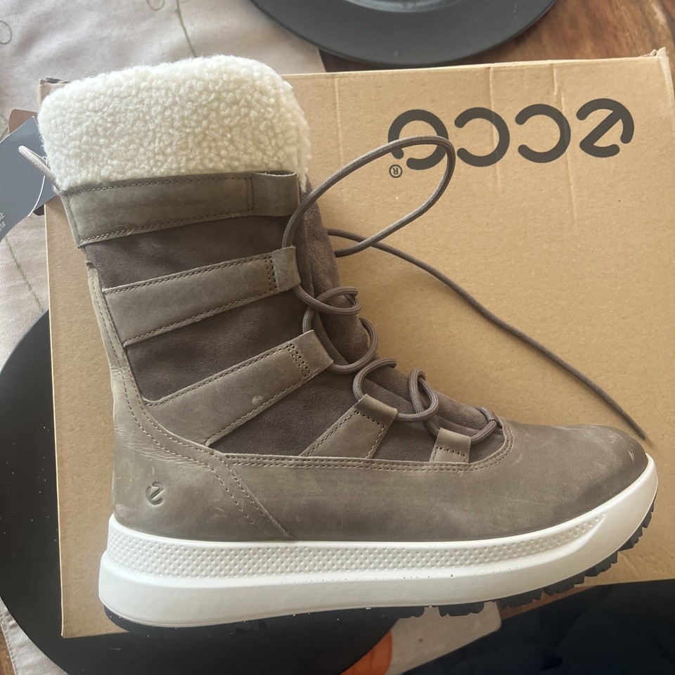 Bottines FLY London En Cuir Froncé - Couleur Mong Sludge/Olive - Taille EU 38 / US 7 - Neuves Avec Boîte