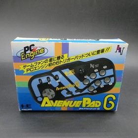 PC Engine Avenue Pad 6 Controller NAPD 1002 OEM Boxed
