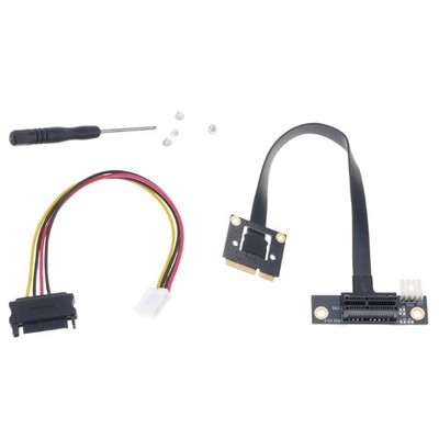 PCIE 1X 4X 8X 16X to Miniature PCIE Connection Cable Miniature PCIe to PCIe Card