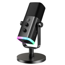 Fifine Usb/Xlr Dynamic Microphone For Podcast Recording Pc Computer Gaming