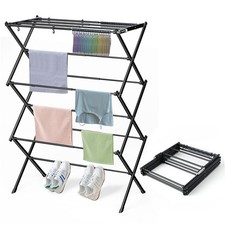 Clothes Drying Rack Household Indoor, Foldable Drying Rack Clothing for Laund...