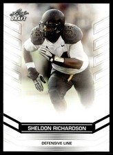 2013 Leaf Draft Sheldon Richardson Missouri Tigers #64