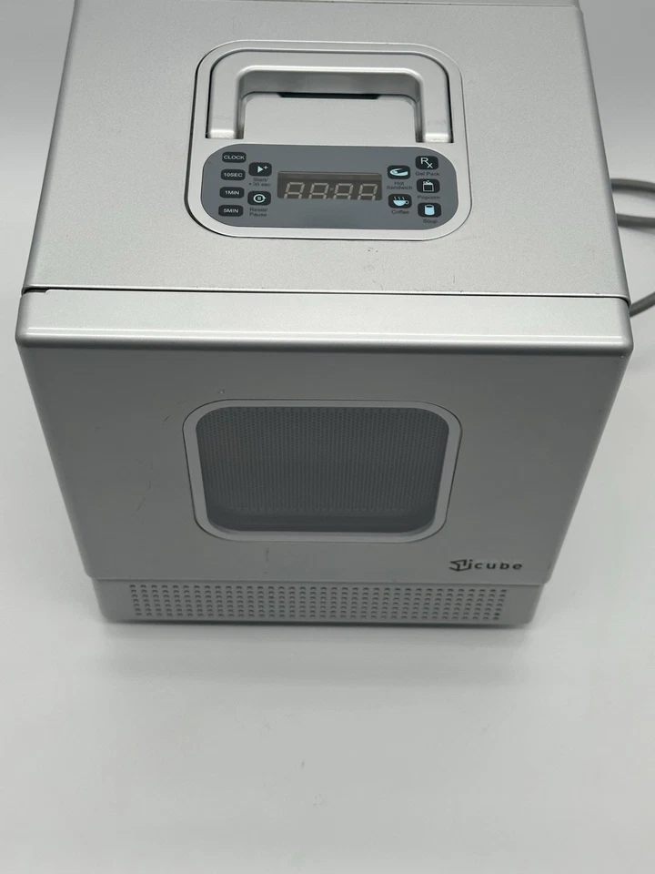 Casa rodante iWave iCube IW600WHT portátil mini horno microondas 600 W,3 CU FT 12x10,5" dormitorio Foto 2 de 4