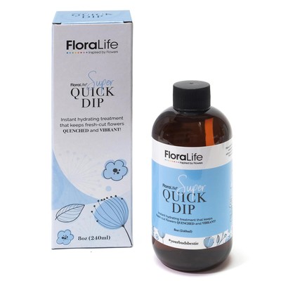 Quick Dip - Instant Hydrating Treatment Solution for Preserving Fresh-Cut Flo...