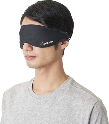 Venex (Venex) Recovery Wear Eye Mask Black 610603