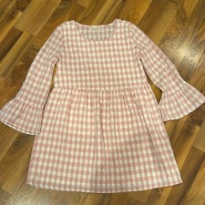 Pink and white gingham urban outfitters dress size small