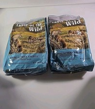 Lot Of 2 Taste of the Wild Grain-Free High Protein Real Meat Dog Food Venison