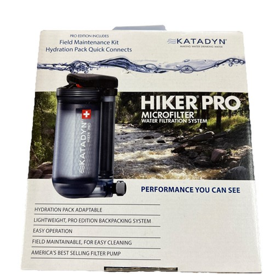 #ad #ad Katadyn Hiker Pro Portable Water Filter for Camping and Backpacking NEW IN BOX $54.99