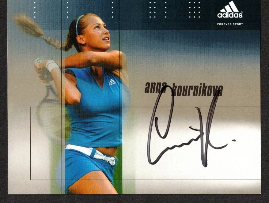 Las mejores ofertas en Anna Kournikova fotos autografiadas de