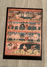 1 Postkarte, Genesis, Biebel von Grandval, Adam + Eva, Schöpfungsgeschichte Neu