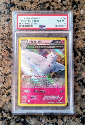 Togekiss graded PSA 8 for sale on eBay