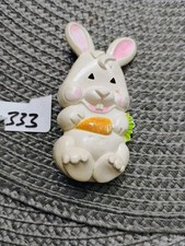 70s VTG Avon Fragrance Glace Pin Pal (FB11) - Funny Bunny -Spring Easter Rabbit 