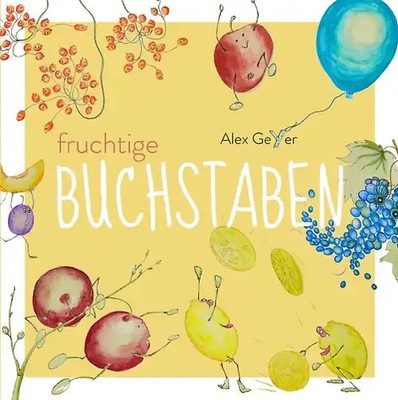 Fruchtige Buchstaben ZUSTAND SEHR GUT