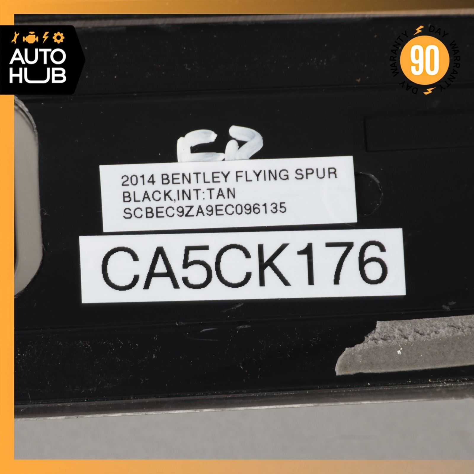 14-18 Bentley Flying Spur Front & Rear Side Door Step Sill Set OEM 40k