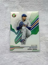 2024 Topps Pristine - Kodai Senga #155 Green Refractor /150