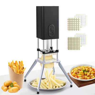 Yotan Electric French Fry Cuttervertical French Fry Cutter 1/2 3/8 Inch