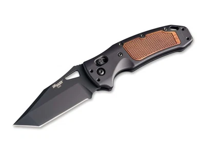 SIG SAUER SIG K320 AXG Manual Folder Tanto Taschenmesser S30V Schwarz - 01HG169 - Bild 1 von 3
