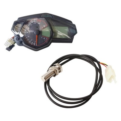 Motorrad Tachometer Kilometerzähler Änderung LCD Digital Manometer Tachometer