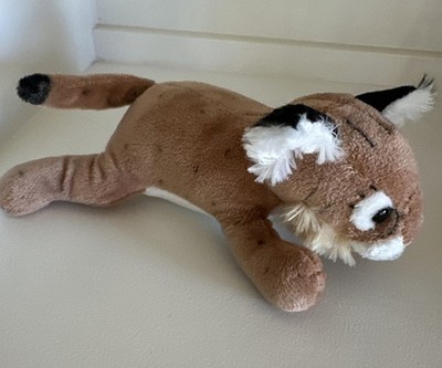 Wildlife Artists Conservation Critters Bobcat Cub Plush Stuffed Animal 9  Toy