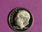 1994-S ROSELVET ONE DIME PROOF CLAD#P35295