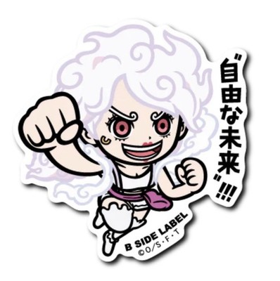 ONE PIECE Bonny Sticker B-Side Label Japan WATER & UV PROTECTED