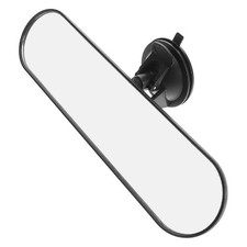 Suction Cup Vehicle Mirror Car Interior Rearview Mirror Universal Auto