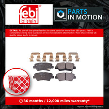Image of Brake Pads Set Rear 116301 Febi 48413350A0 48413350B0 48413350D0 58302D3A00 New
