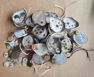 Various styles of Jefferson Golden Hour motors and parts 580-101