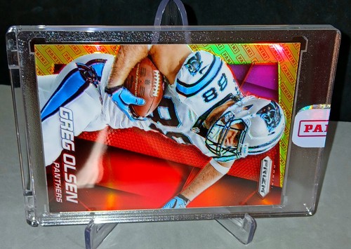 🔥GREG OLSEN🔥2014 Panini Prizm - PANINI LOGO HOLO Prizm SSP Panthers - SEALED - Bild 5 von 6