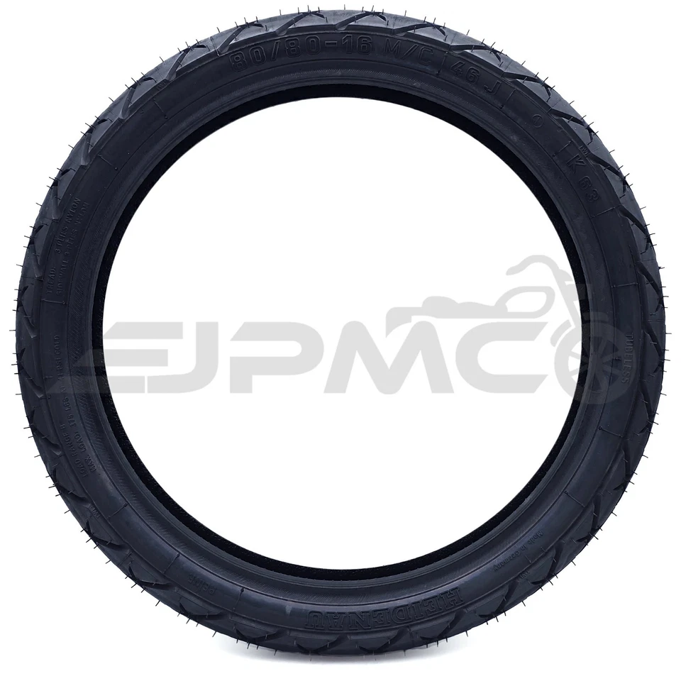 SET 2x Heidenau K63 80/80-16 Reifen + Schläuche + Felgenbänder - Bild 4 von 4