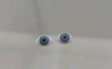 Pair Of 5mm Blue Hand Blown Glass Doll Eyes Doll Making Doll Repair