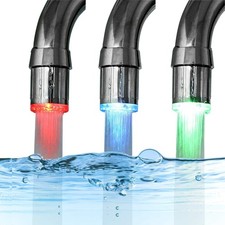 3-Color Temperature Sensitive Gradient LED Faucet Temperature Sensitive 