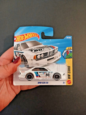 Hot Wheels - BMW 635 CSi - White - HW Euro Collections