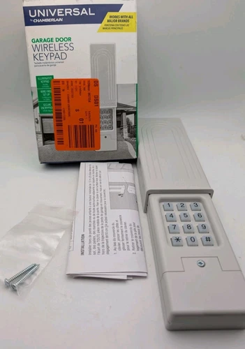 Universal by Chamberlain Garage Door Wireless Keypad Opener KLIK2U-P2 (Open Box)