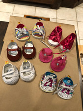Lot Of 6 Pairs of Build A Bear Shoes  lot 2 