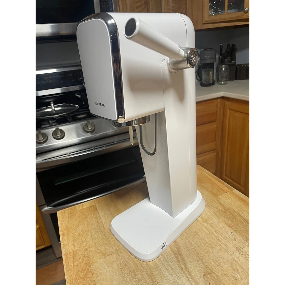 Máquina para hacer agua con gas SodaStream Art blanca solo sin cilindro de CO2 Foto 2 de 4