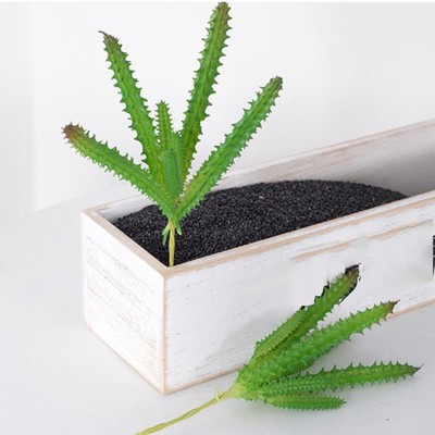 Artificial Succulent Plant Soft PVC High Simulation Mini Fake Plant For Home