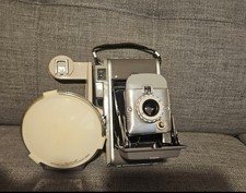 Vintage Polaroid Land Camera W/ Many Original Documents And Case