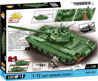 COBI T-72 (東ドイツ/ソビエト), COBI-2625 COBI T-72 (East Germany/Soviet) #2625 | eBay