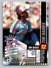 2002 MLB Showdown Pennant Run Super Season Tim Raines #125 