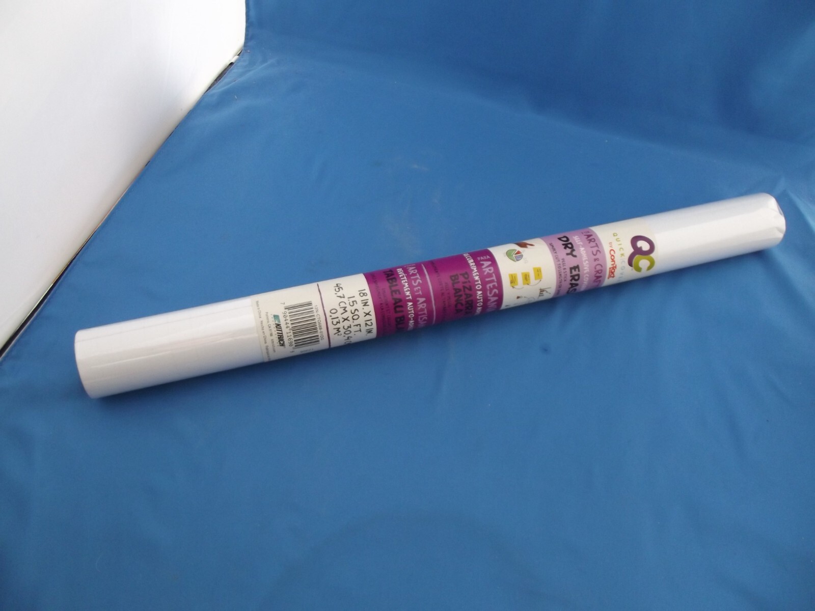 1 ROLL Quick Cover DRY ERASE Self Adhesive Peel Stick 12x18" eBay