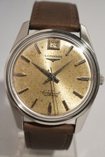 LONGINES CONQUEST AUTOMATIQUE à QUANTIÈME EN ACIER, CALIBRE 291, 1961
